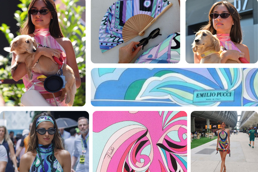 Pucci Takes the Lead: The Print of the Season at the F1 Paddock